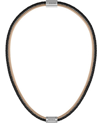 Hugo Boss - Originální kožený náhrdelník 1580420