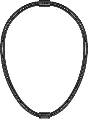 Hugo Boss - Originální kožený náhrdelník 1580422