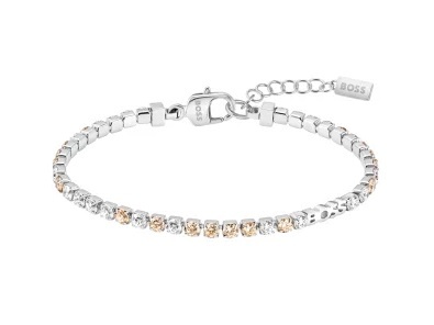 Hugo Boss - Půvabný tenisový náramek se zirkony Kassy Precious 1580633
