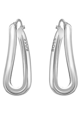Hugo Boss - Stylové ocelové visací náušnice Melya 1580439