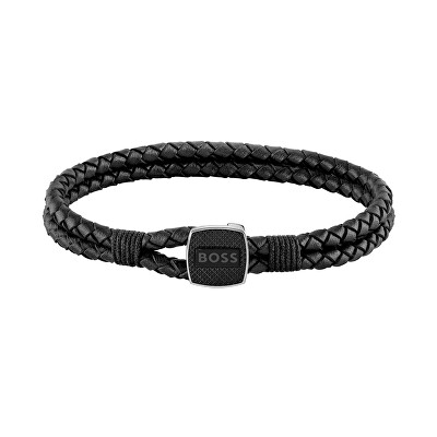 Hugo Boss - Stylový kožený náramek 1580047