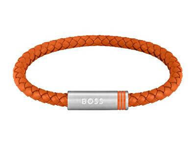 Hugo Boss - Stylový kožený náramek Ares Single 1580625