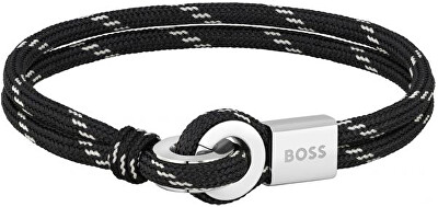 Hugo Boss - Stylový textilní náramek Sport 1580469