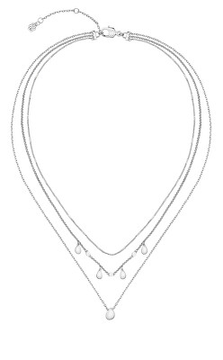 Hugo Boss - Trojitý ocelový náhrdelník s krystaly Selena 1580765