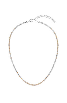 Hugo Boss - Třpytivý tenisový náhrdelník se zirkony 1580630