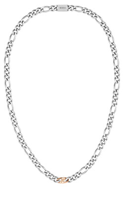 Hugo Boss - Pánský bicolor náhrdelník z oceli Rian 1580586