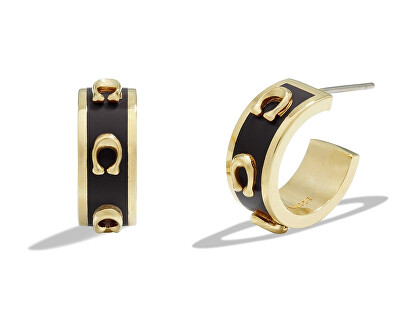 Coach - Fashion půlkruhové náušnice pro ženy 37448375GLD001