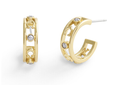 Coach - Fashion půlkruhové náušnice pro ženy 37506215GLD710