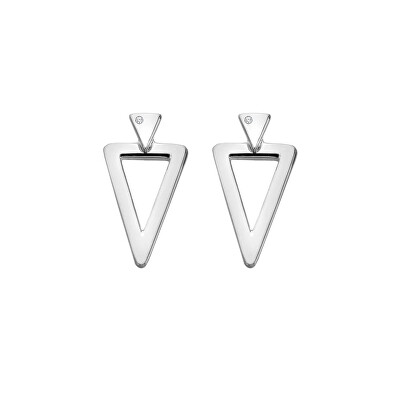 Hot Diamonds - Designové stříbrné náušnice Paired DE885