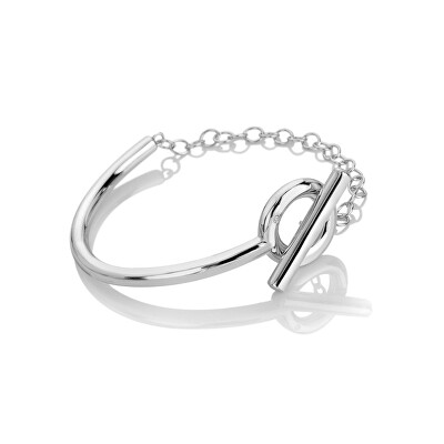 Hot Diamonds - Elegantní stříbrný náramek s diamantem Linked DC221