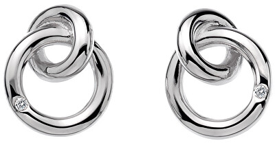 Hot Diamonds - Náušnice Eternity Interlocking Stud DE308