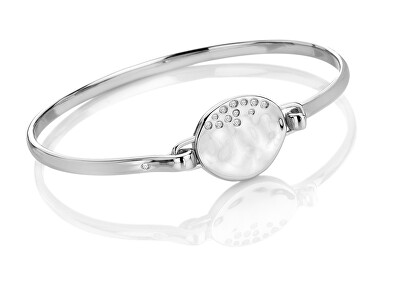 Hot Diamonds - Pevný stříbrný náramek s topazy a diamantem Illuminate DC214