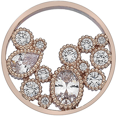 Hot Diamonds - Přívěsek Hot Diamonds Emozioni Spirito Libero Freedom RG Coin