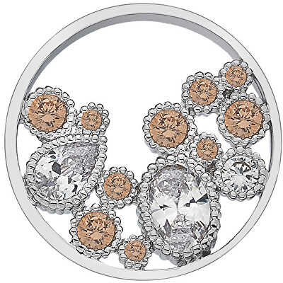 Hot Diamonds - Přívěsek Hot Diamonds Emozioni Spirito Libero Freedom Champagne Coin