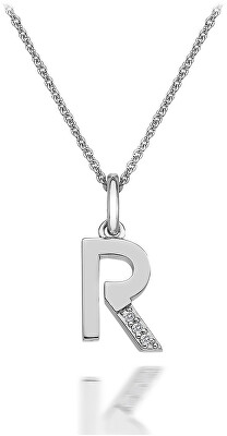 Hot Diamonds - Náhrdelník Hot Diamonds Micro R Clasic DP418 (řetízek, přívěsek)