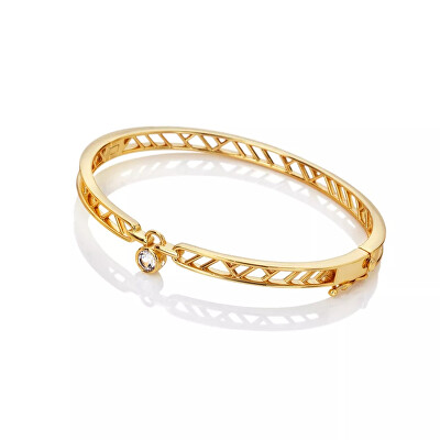 Hot Diamonds - Originální pevný náramek s diamantem Revolve DC222
