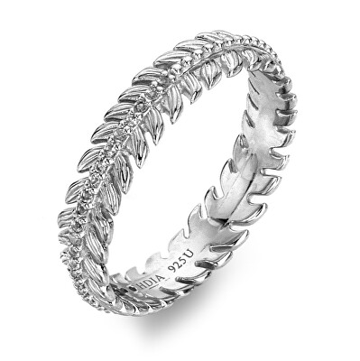 Hot Diamonds - Střbrný prsten s topazy a diamantem Selene DR309