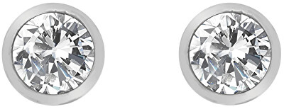 Hot Diamonds - Stříbrné náušnice s topazy a pravým diamantem Willow DE584