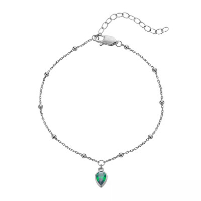 Hot Diamonds - Stříbrný náramek pro ženy narozené v květnu Silver Whisper SWB029