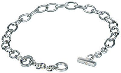 Hot Diamonds - Stříbrný náramek s diamantem Charm Elegance DL062