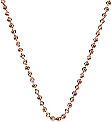 Hot Diamonds - Stříbrný řetízek Emozioni Rose Gold Bead Chain 18 CH007