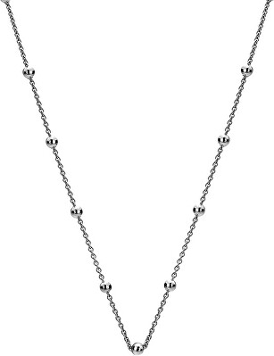 Hot Diamonds - Stříbrný řetízek Emozioni Silver Cable with Ball Chain CH002