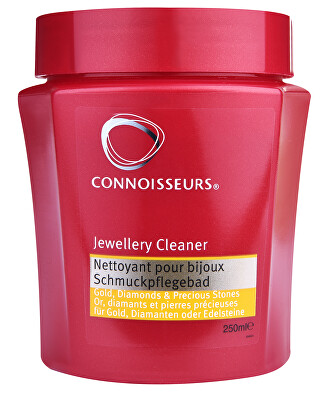 JK Box - Čistič-čisticí lázeň na šperky ze zlata CONNOISSEURS CN-1030/AU - 250 ml