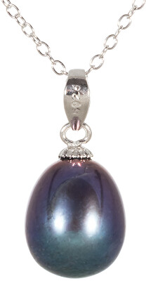 JwL Luxury Pearls - Přívěsek s pravou modrou perlou JL0439