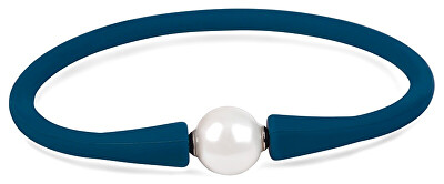 JwL Luxury Pearls - Modrý sportovní perlový náramek JL0876