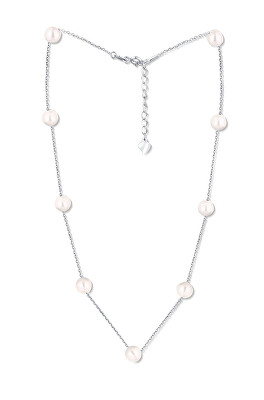 JwL Luxury Pearls - Náhrdelník z něžných 9 pravých perel JL0754