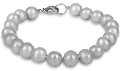 JwL Luxury Pearls - Náramek z pravých šedých perel JL0359