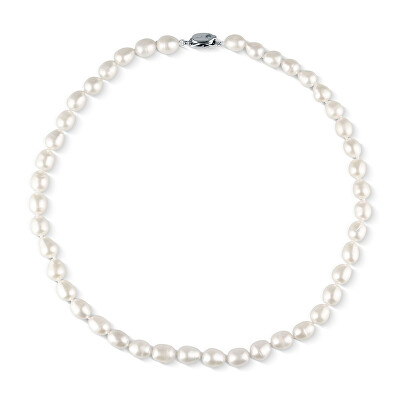 JwL Luxury Pearls - Slušivý náhrdelník z pravých bílých perel JL0864