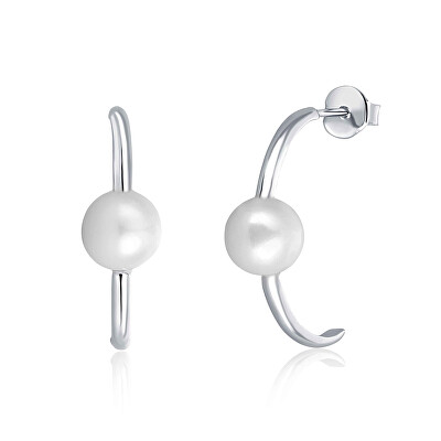JwL Luxury Pearls - Stříbrné náušnice s pravými perlami JL0617