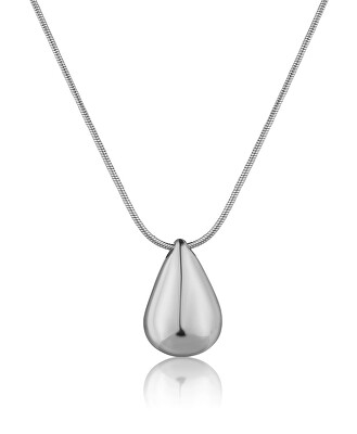 JVD - Ocelový náhrdelník pro ženy Tear Drop SSSN0089X200055