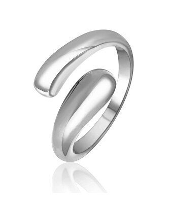 JVD - Minimalistický otevřený prsten z oceli SSSR0018XG100