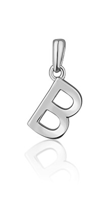 JVD - Minimalistický stříbrný přívěsek písmeno "B" SVLP0948XH2000B