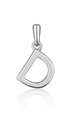 JVD - Minimalistický stříbrný přívěsek písmeno "D" SVLP0948XH2000D