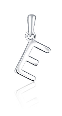 JVD - Minimalistický stříbrný přívěsek písmeno "E" SVLP0948XH2000E