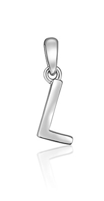JVD - Minimalistický stříbrný přívěsek písmeno "L" SVLP0948XH2000L