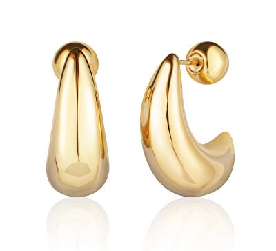 JVD - Originální pozlacené náušnice Tear Drop SSSE0158X20GO00