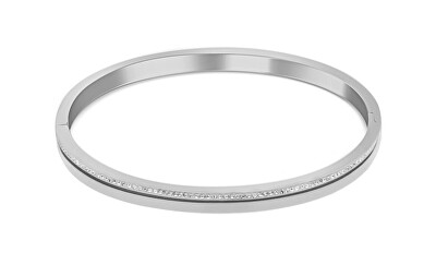 JVD - Půvabný ocelový náramek se zirkony SSSB0057XI8BI