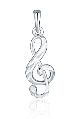 JVD - Stříbrný přívěsek Houslový klíč SVLP1115XH20000