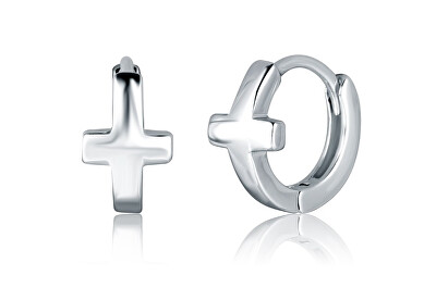 JVD - Stylové kruhové náušnice SVLE2526XJ6BI00