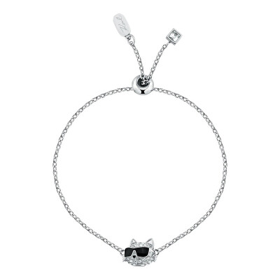 Karl Lagerfeld - Luxusní náramek s kočkou Choupette Charms KLAYD40