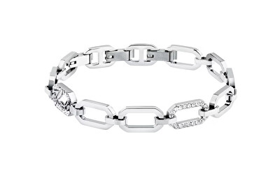 Karl Lagerfeld - Moderní ocelový náramek pro ženy Crystals KLAYC31