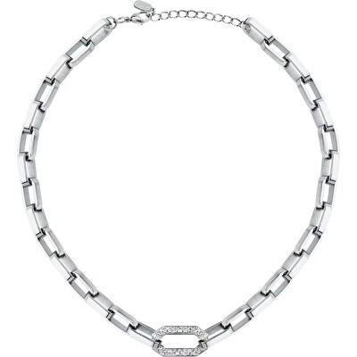 Karl Lagerfeld - Ocelový dámský náhrdelník Chains KLARF02