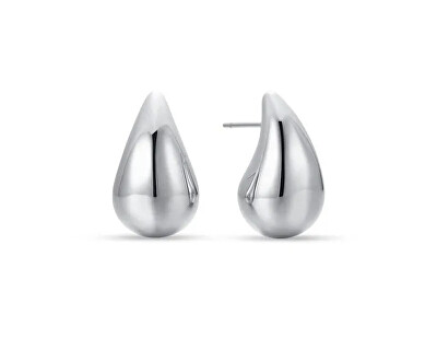Luca Barra - Ocelové náušnice Tear Drop OK1369