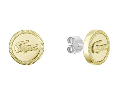 Lacoste - Pozlacené náušnice s krokodýlem Memento 2040422