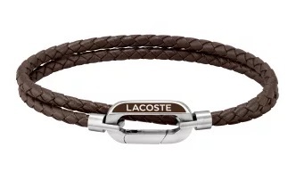 Lacoste - Pánský kožený náramek Starboard 2040113