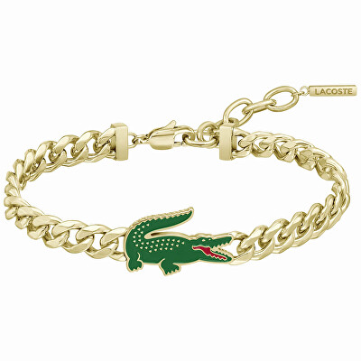 Lacoste - Pánský pozlacený náramek z oceli Arthor 2040227